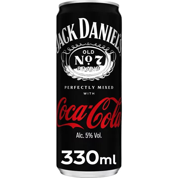 Jack Daniel's Mixed with Coca-Cola 330 ml