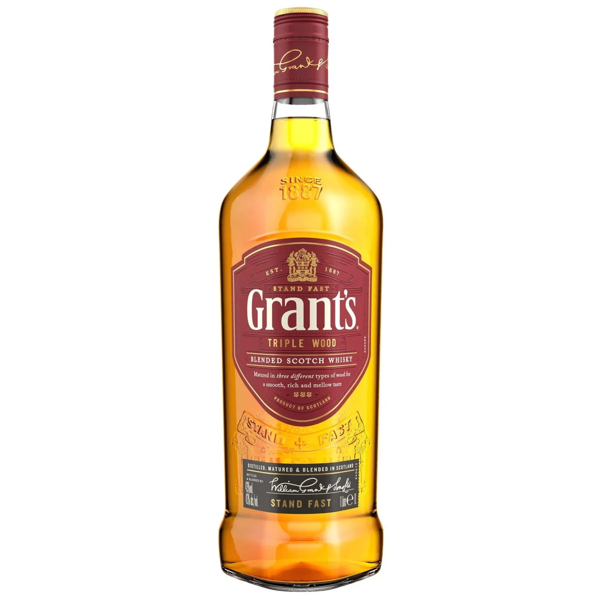 Grant's Triple Wood Blended Scotch Whisky 70 cl