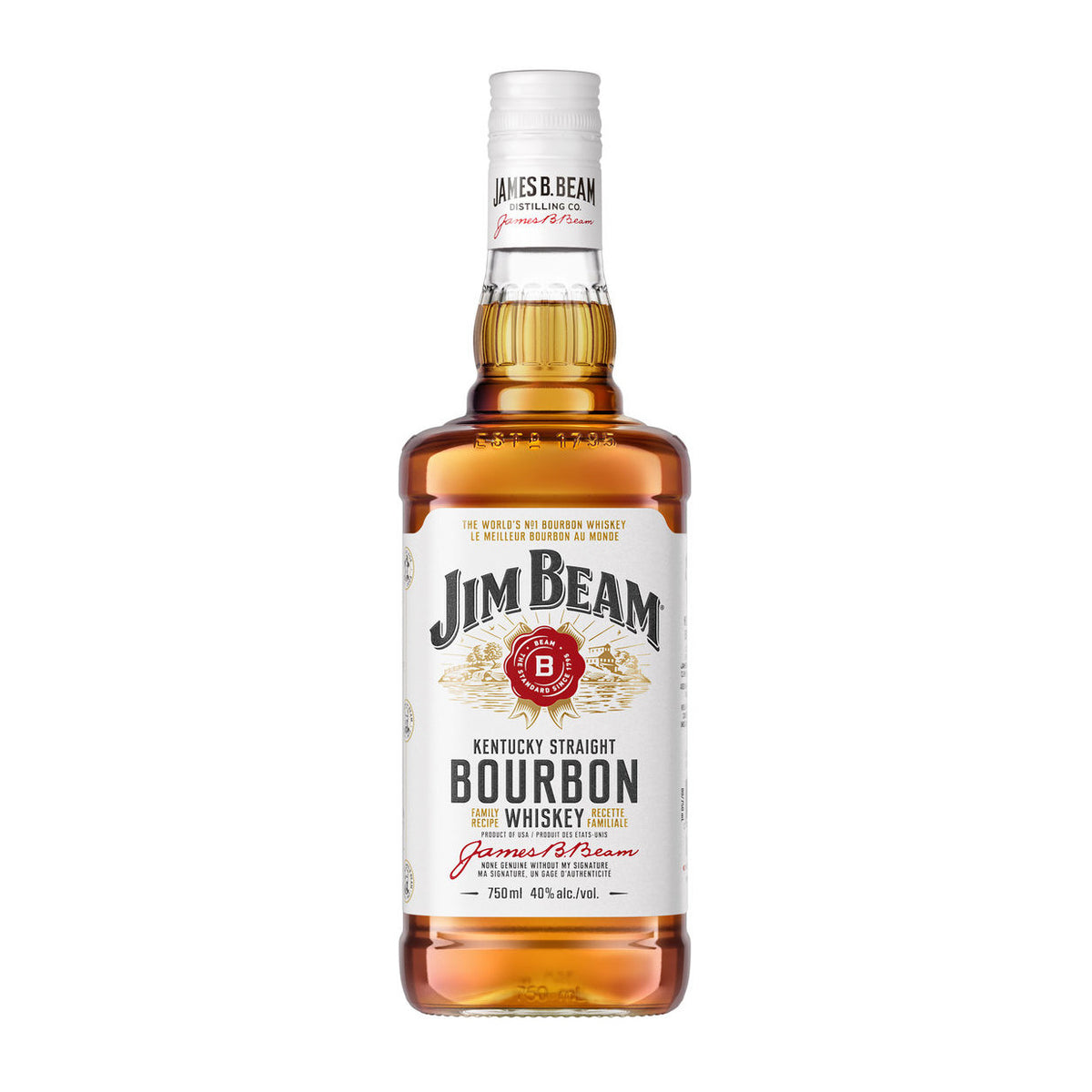 Jim Beam White Bourbon Whiskey 700ml
