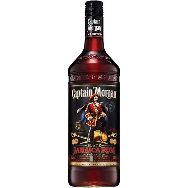 Captain Morgan The Original Black Jamaica Rum 1 L