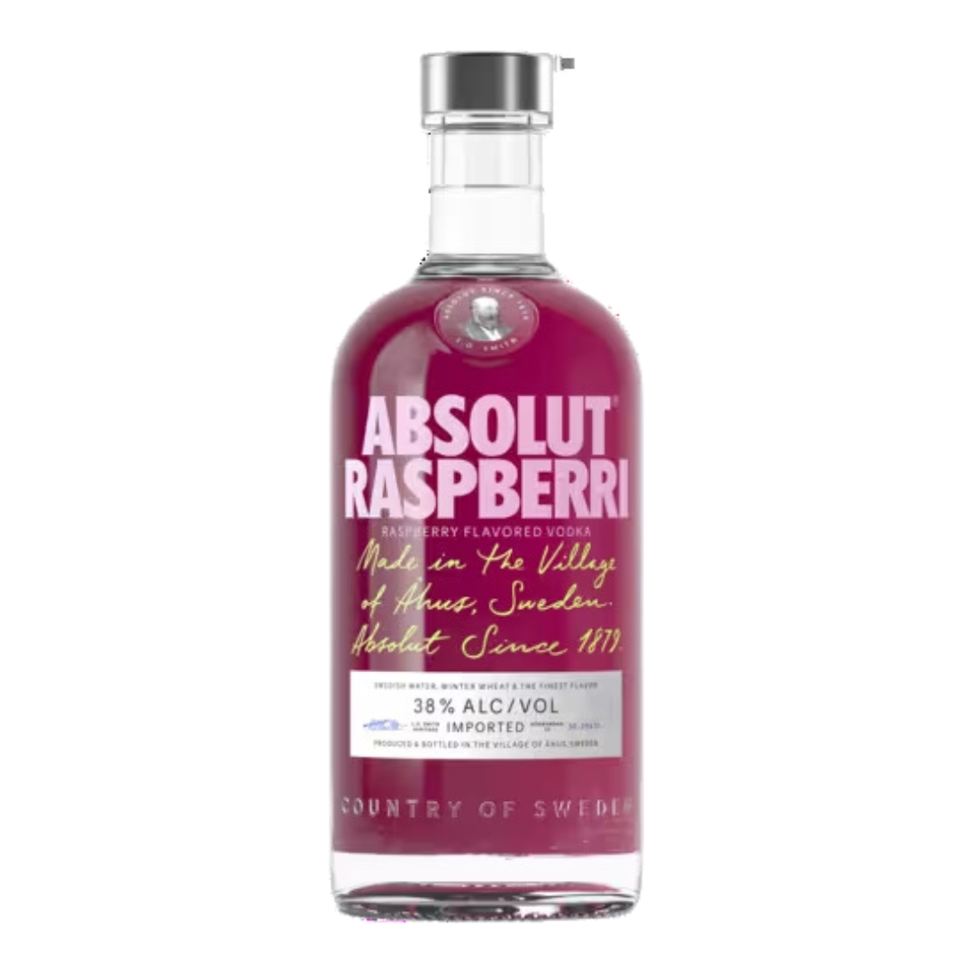 Absolut Raspberri Raspberry Flavored Vodka 700 ml