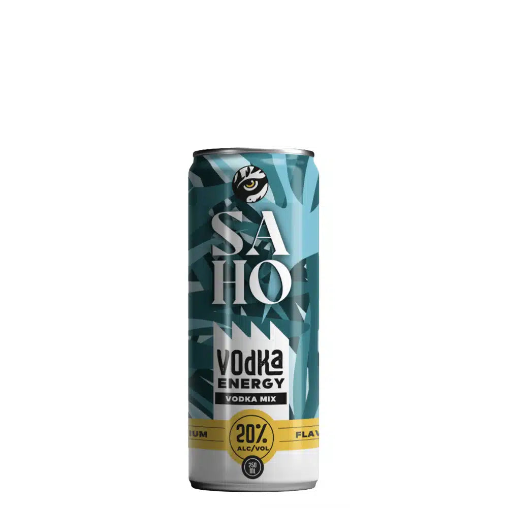 Saho vodka energy mixdrink