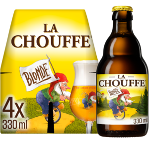 La Chouffe Blonde bier 4x330ml
