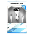 MD Blue Autolader USB-C/8-Pin Wit