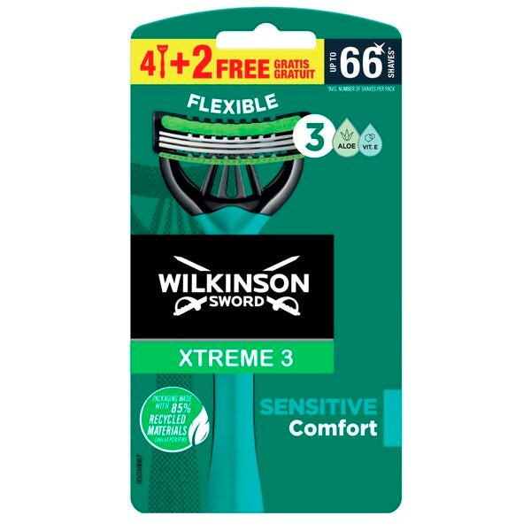 Wilkinson Xtreme Scheermesjes 3 4plus2