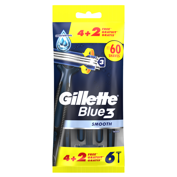 Gillette Wegwerpmesjes x6