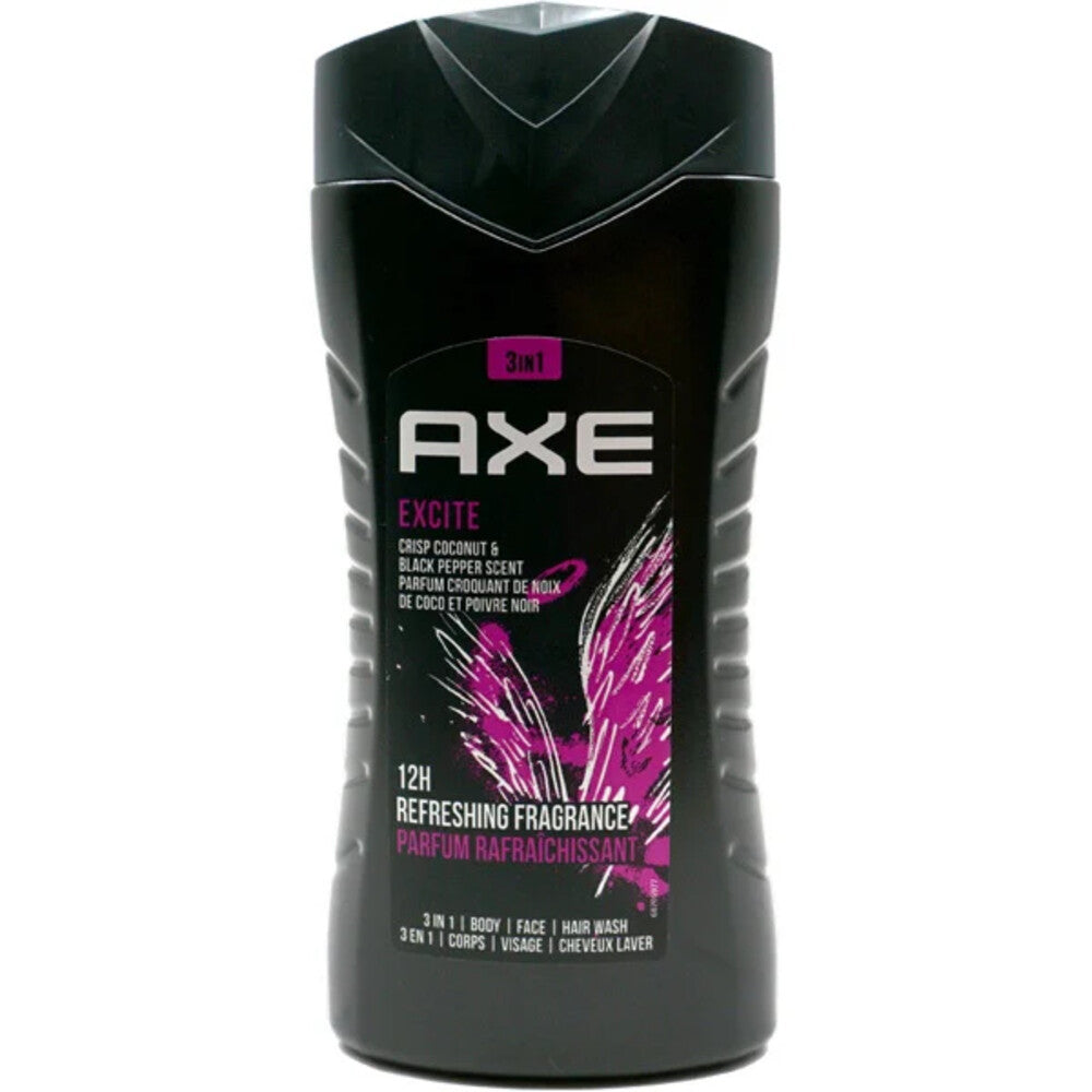 Axe Excite Crisp Coconut Black Pepper 3in1 250ml