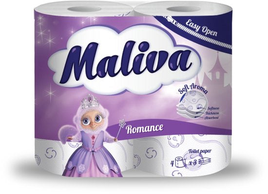 Maliva WC Papier 4 Rollen 3 Laags