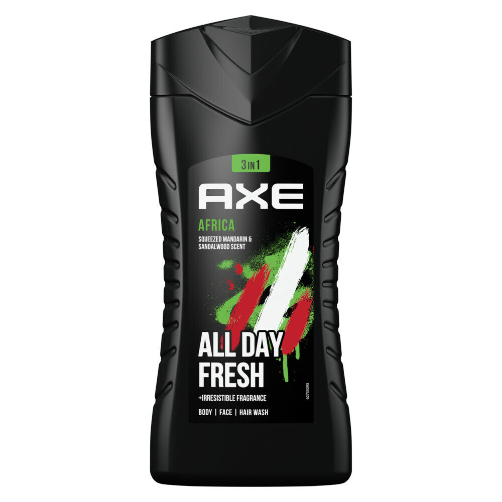 Axe Africa Squeezed Mandarin and Sandalwood 3in1 250ml