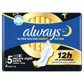 Always Ultra Maandverband Secure Night Extra Maat 5 8 Maandverbanden