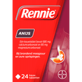 Rennie Anijs Kauwtablet bij Brandend Maagzuur 24 stuks