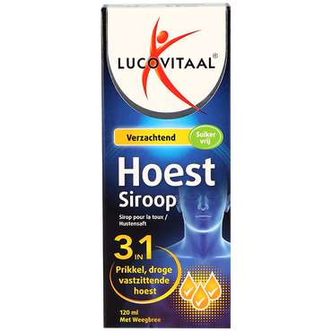 Lucovitaal Hoest Siroop 3 in 1