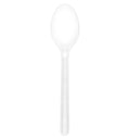 Plastic Eetlepels Transparant 50 st