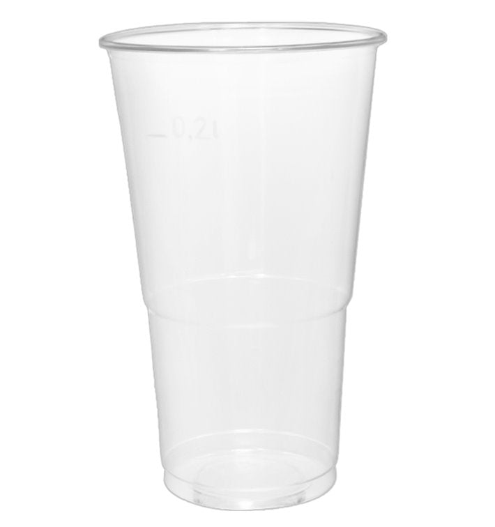 Plastic Bekers 250ml Doorzichtig 50st