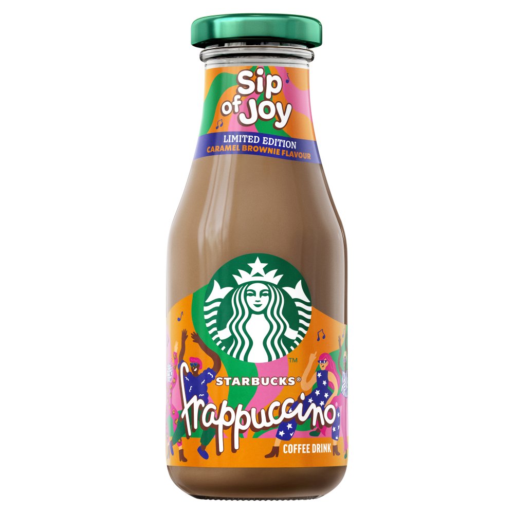 Starbucks Frappuccino Coffee Drink Caramel Brownie Flavour 250 ml