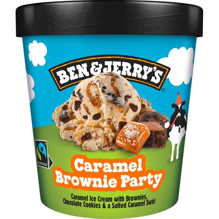 Ben and Jerry's Caramel Brownie Party 465ml