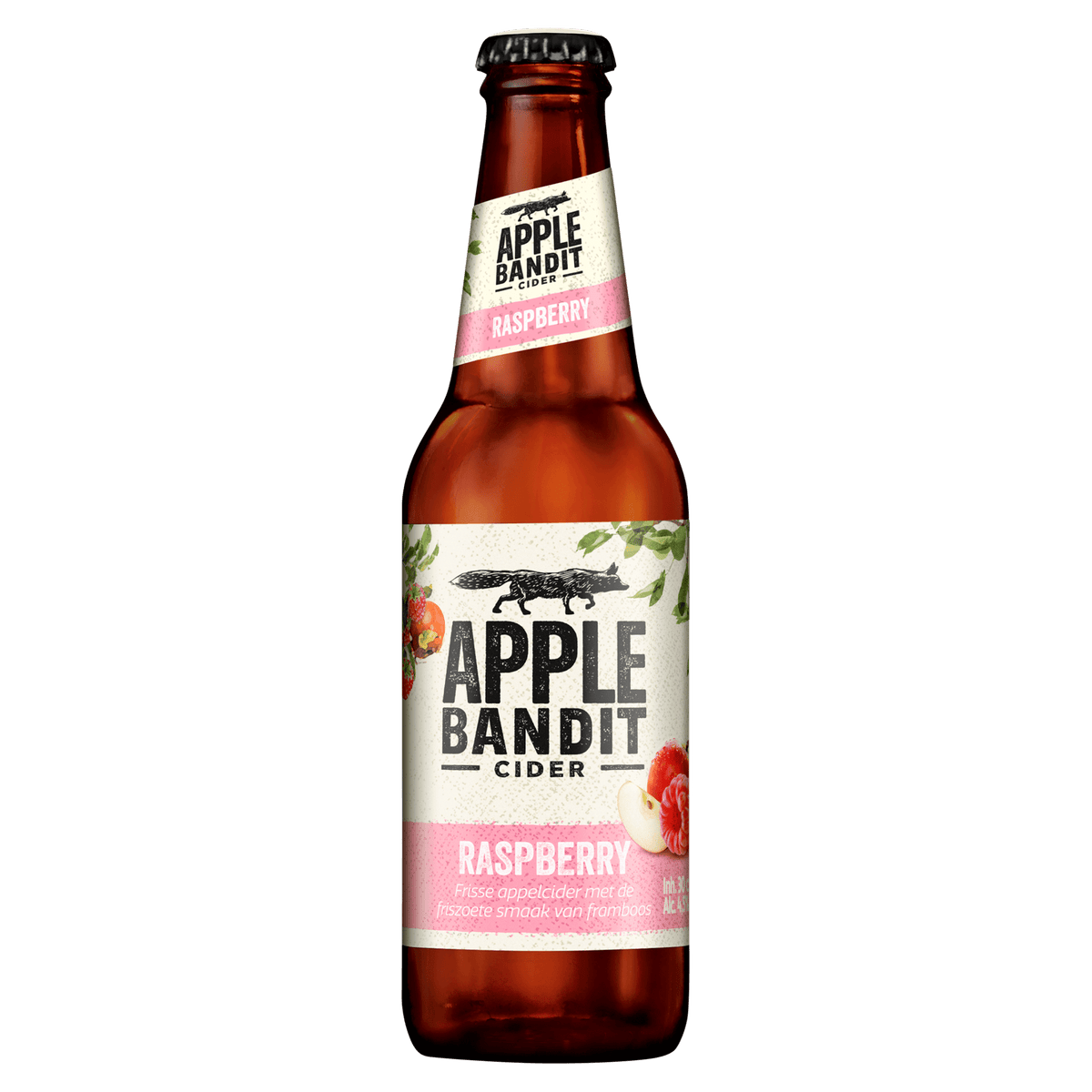 Apple Bandit Cider Raspberry Fles 30 cl