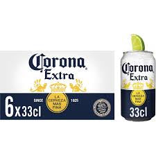 Corona Extra Bier Blikken 6 x 33 cl