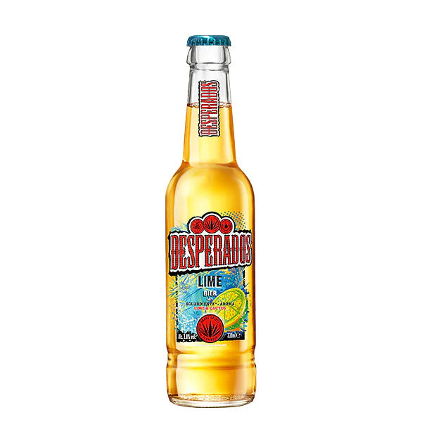 Desperados Beer Flavoured with Lime and Cactus Fles 330 ml