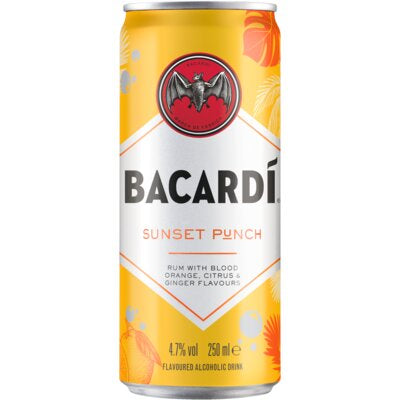 Bacardi Sunset Punch 250ml
