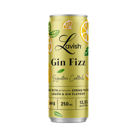 Lavish Gin Fizz 250ml