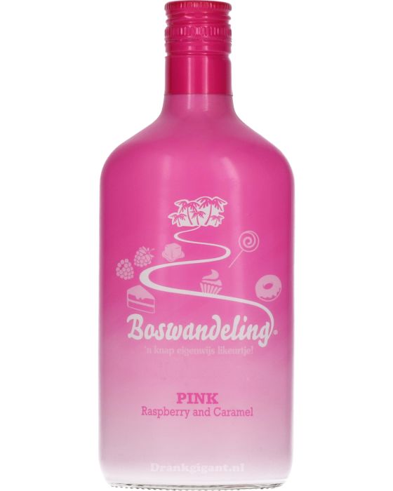 Boswandeling Pink Raspberry and Caramel 70 cl